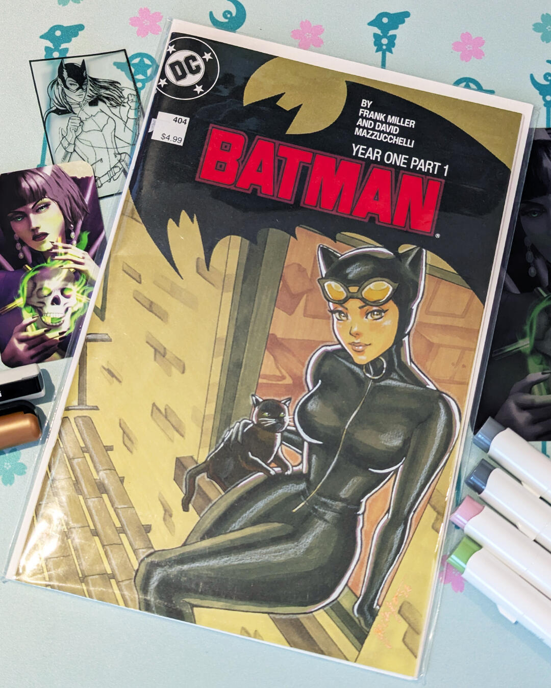 Catwoman on Batman Year One: Part 1 Comic Blank, 2026