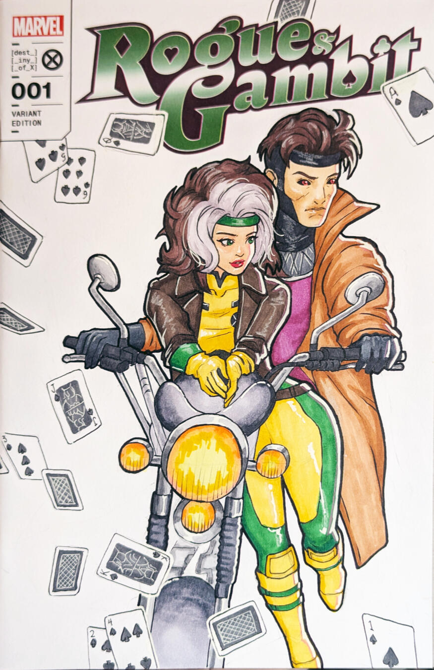 Rogue & Gambit on Rogue & Gambit #001 Comic Blank, 2026